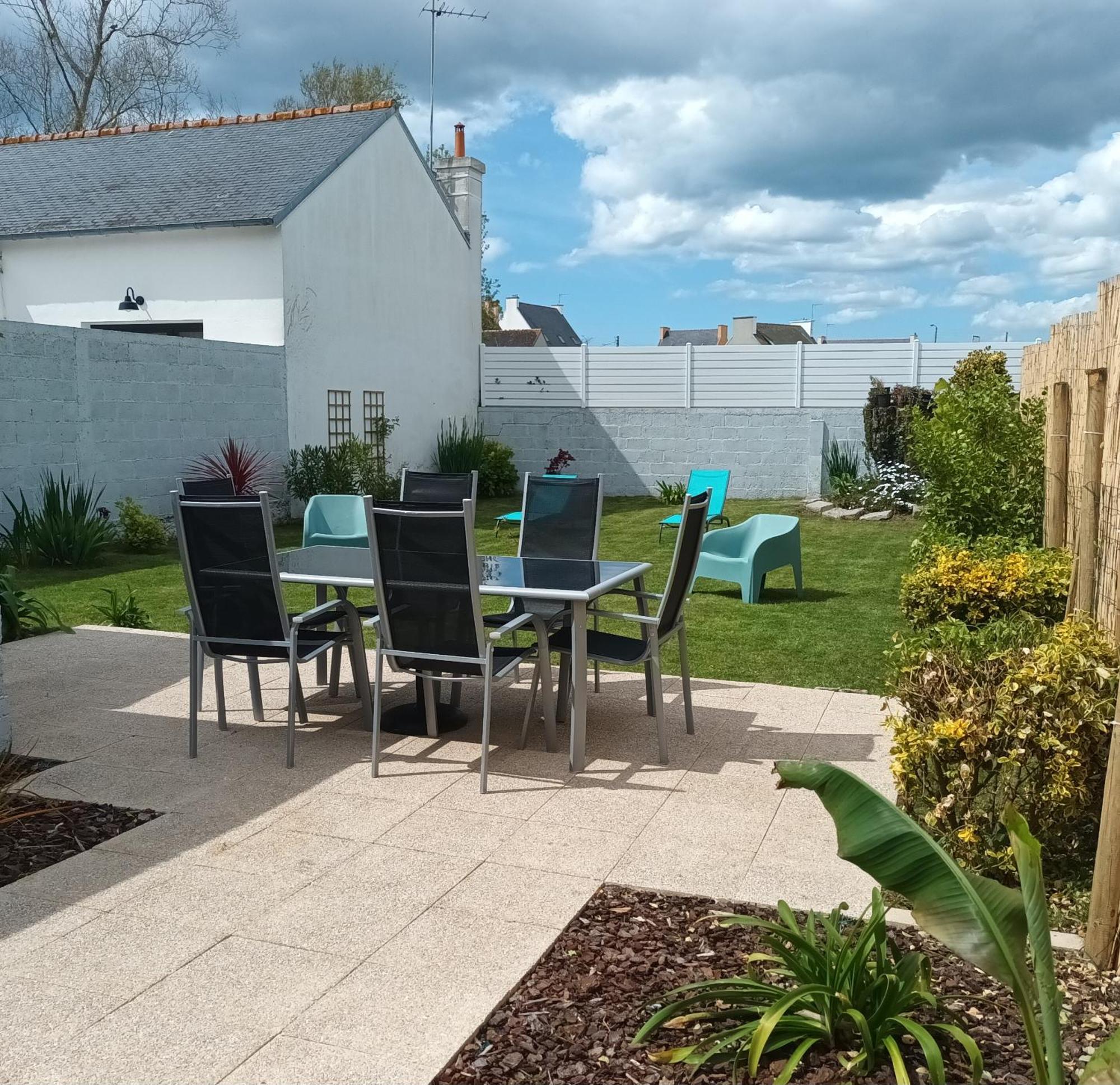 L'Escale Bretonne 6 Personnes, Proche Mer Et Centre Ville, Jardin Prive Et Clos Guilvinec Dış mekan fotoğraf
